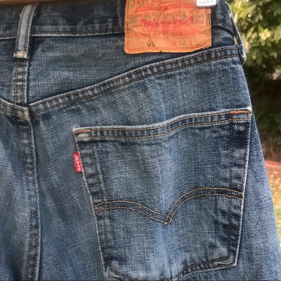 Levi’s Original Button Fly 501 Jeans, Size 34X32 - Picture 6 of 9